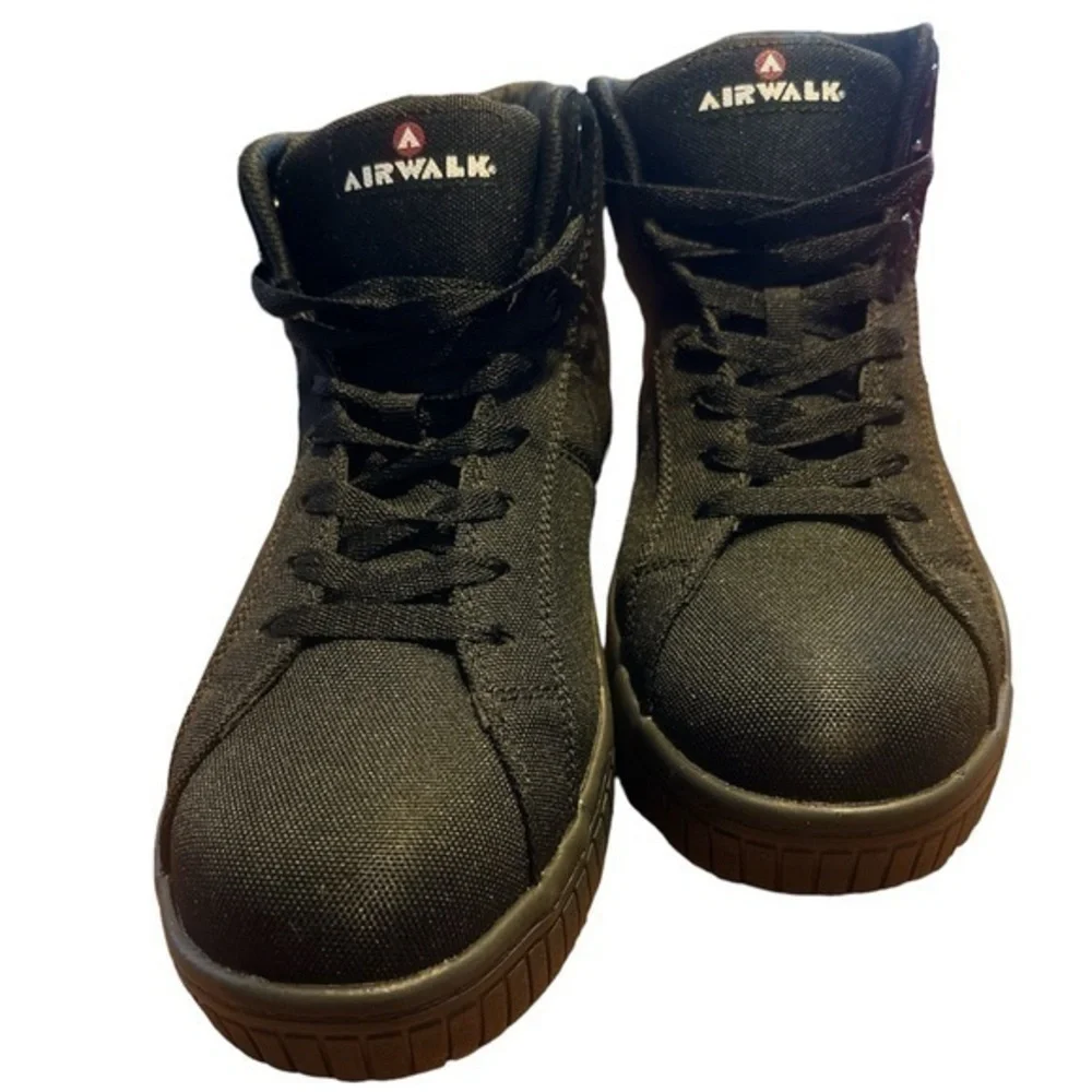 Airwalk Deuce Mid Top Composite Toe Men’s Work Shoes - NWOB - 9 1/2